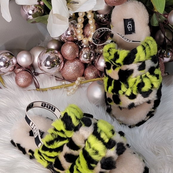 Ugg Fluff Yeah Animalia Sandals brand  New - Picture 7 of 10